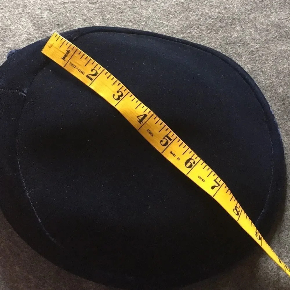 Vintage Navy Velvet New York Nell Hat